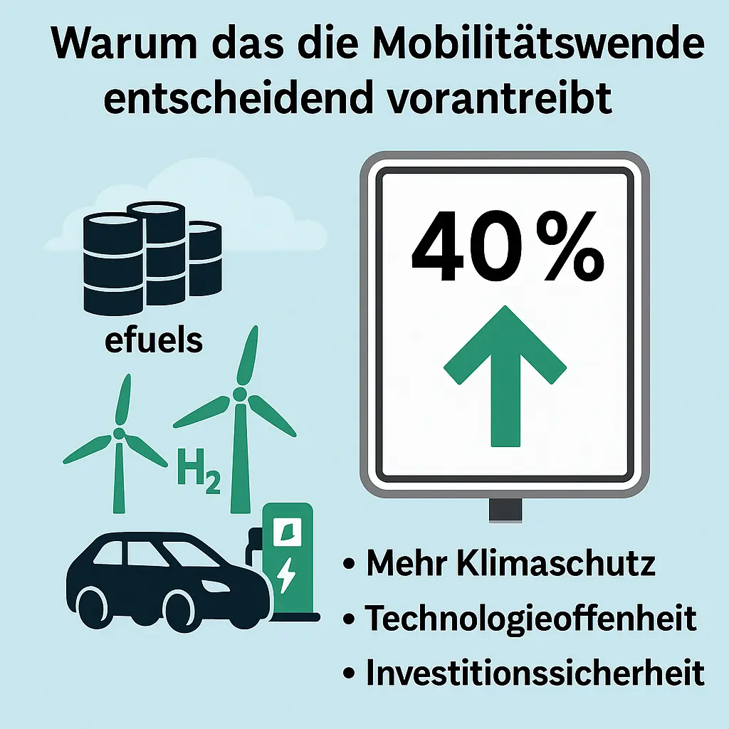 40 %-THG‑Quote bis 2030: Warum das die Mobilitätswende entscheidend vorantreibt